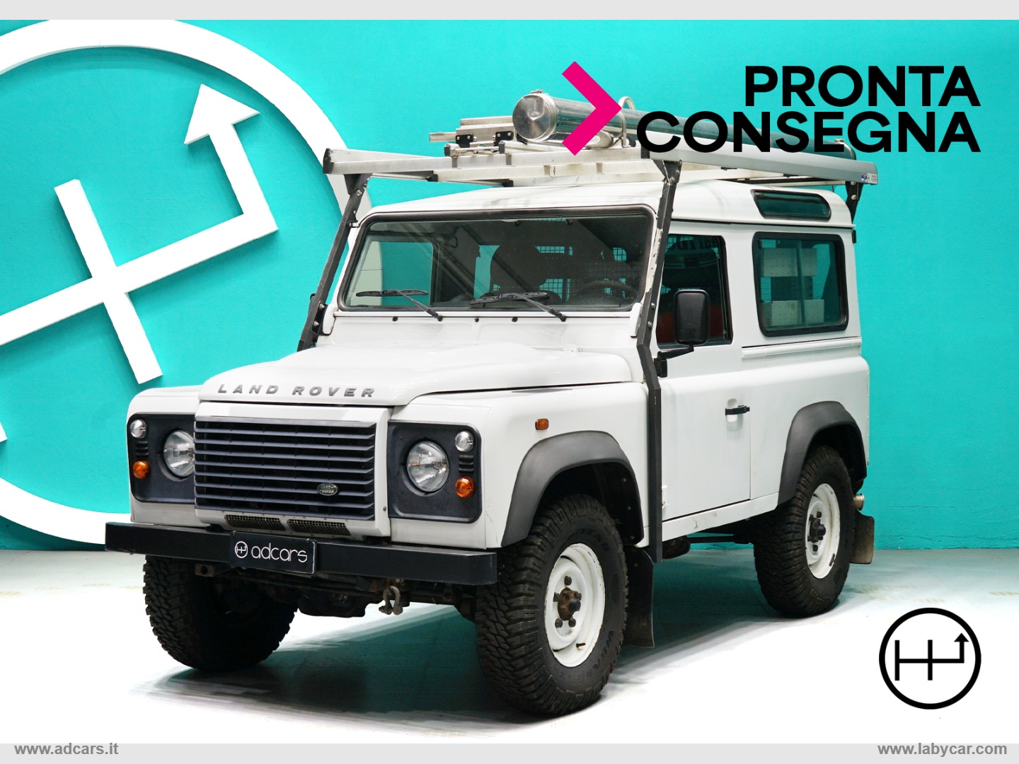 LAND ROVER Defender 90 2.2 TD4 Station Wagon N1 OTTIMA BASE PER PROGETTO, NO RUGGINE, STORICO MANUTENZ.