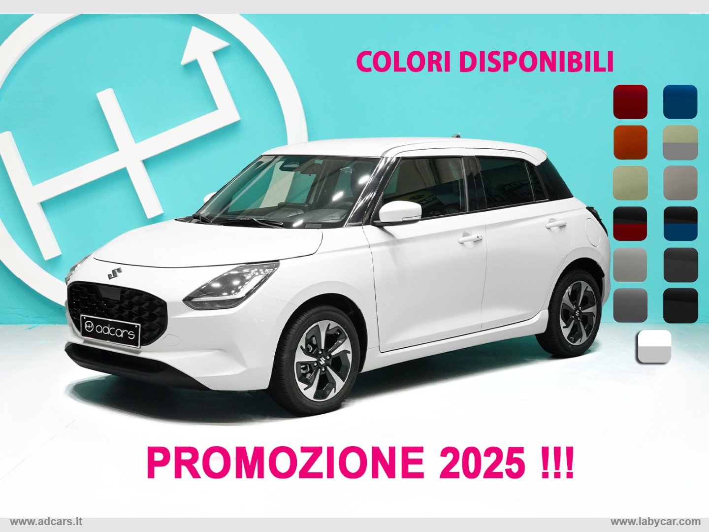 SUZUKI Swift 1.2 Hybrid 4WD AllGrip Top SIAMO SUZUKI POINT! PREZZO PROMO 2025-LEGGI DESCRIZIONE