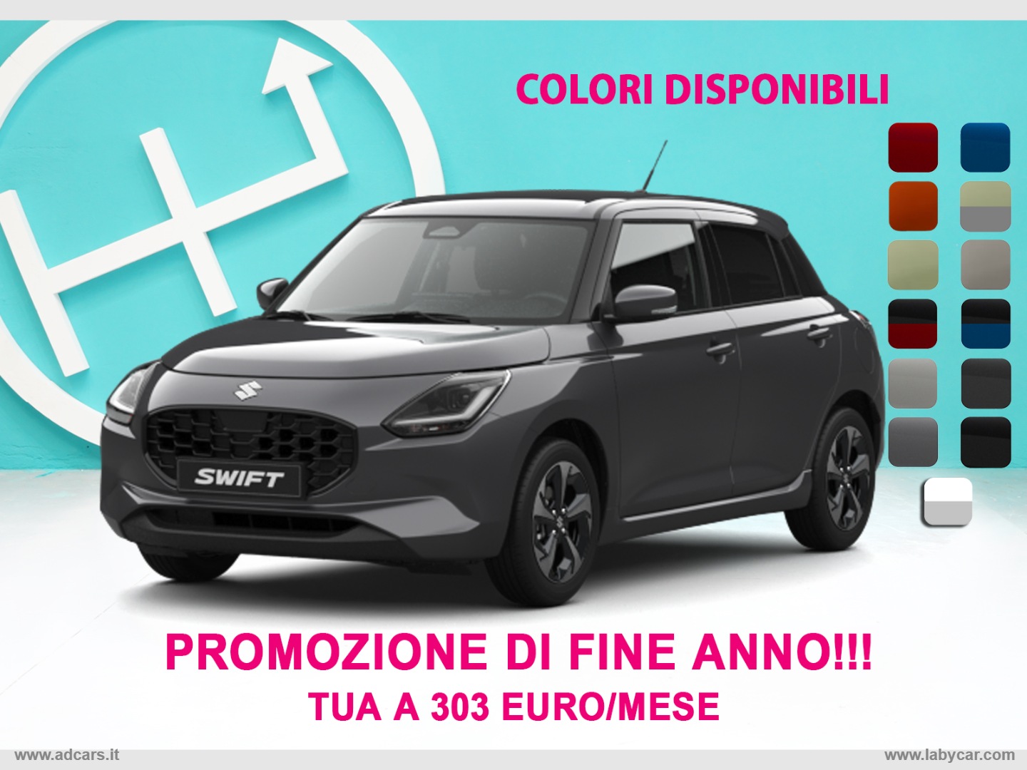 SUZUKI Swift 1.2 Hybrid CVT Top SIAMO SUZUKI POINT! PROMO FINE ANNO LEGGI DESCRIZIONE