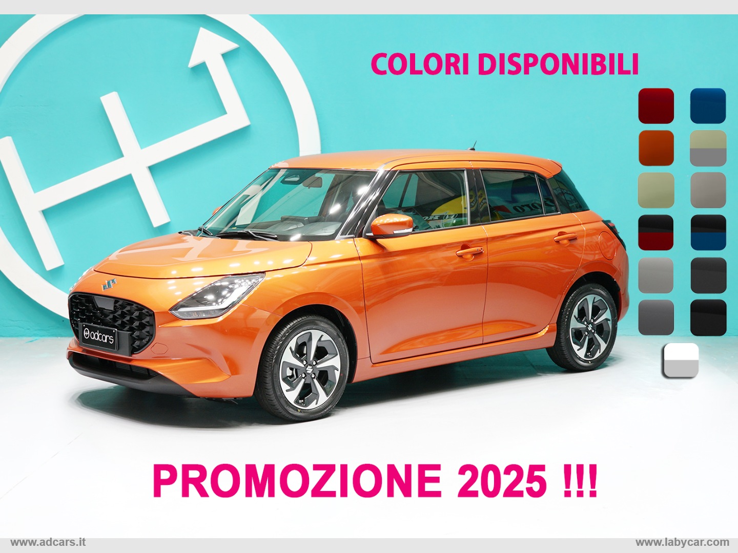 SUZUKI Swift 1.2 Hybrid Top 2WD SIAMO SUZUKI POINT! PREZZO PROMO 2025-LEGGI DESCRIZIONE