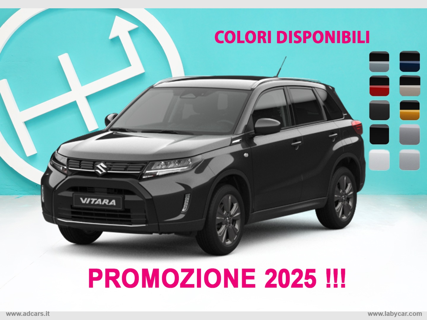 SUZUKI Vitara 1.4 Hybrid 4WD ALLGRIP COOL+ SIAMO SUZUKI POINT! PREZZO PROMO 2025-LEGGI DESCRIZIONE