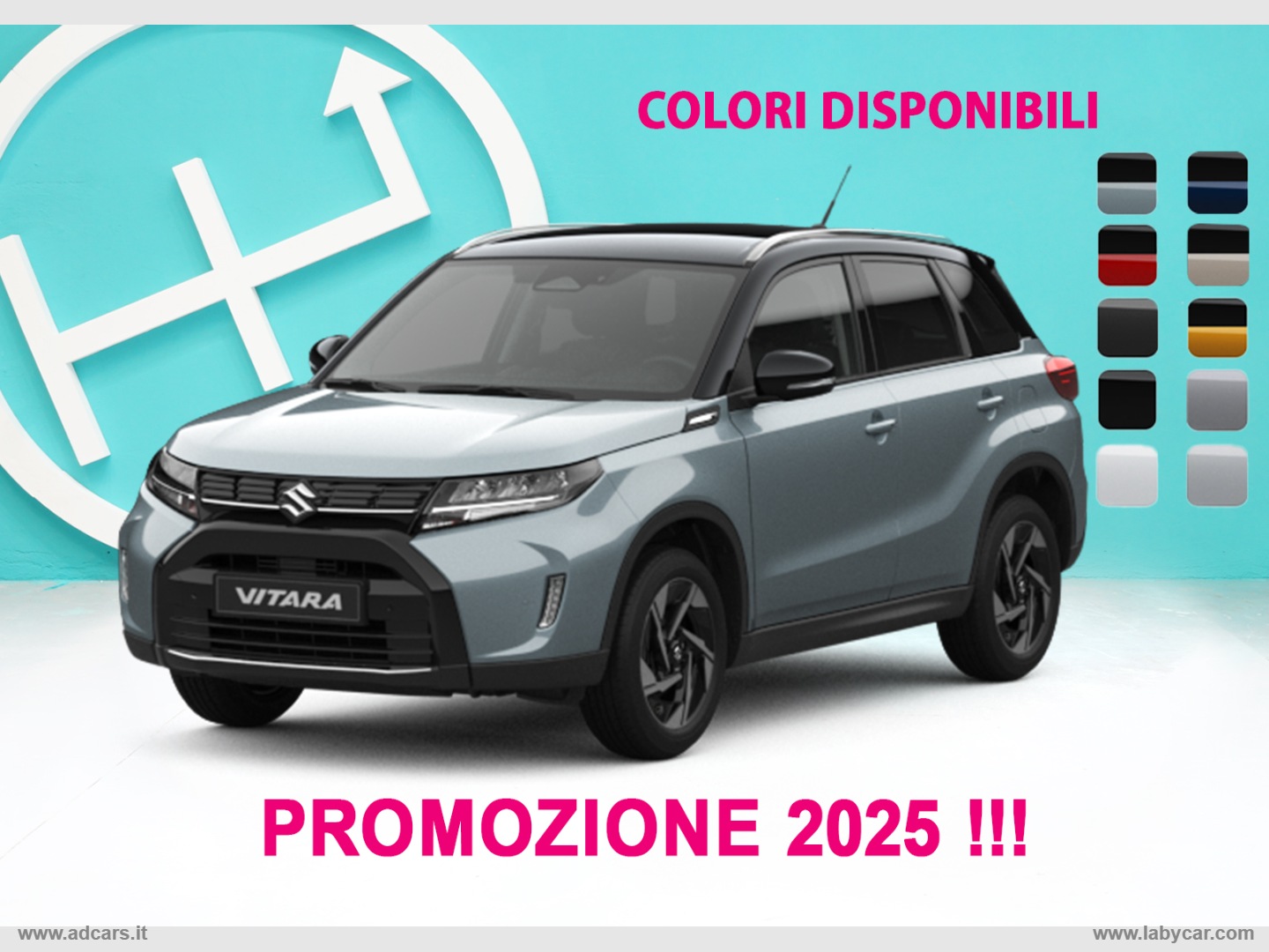 SUZUKI Vitara 1.4 Hybrid 2WD Top SIAMO SUZUKI POINT! PREZZO PROMO 2025-LEGGI DESCRIZIONE