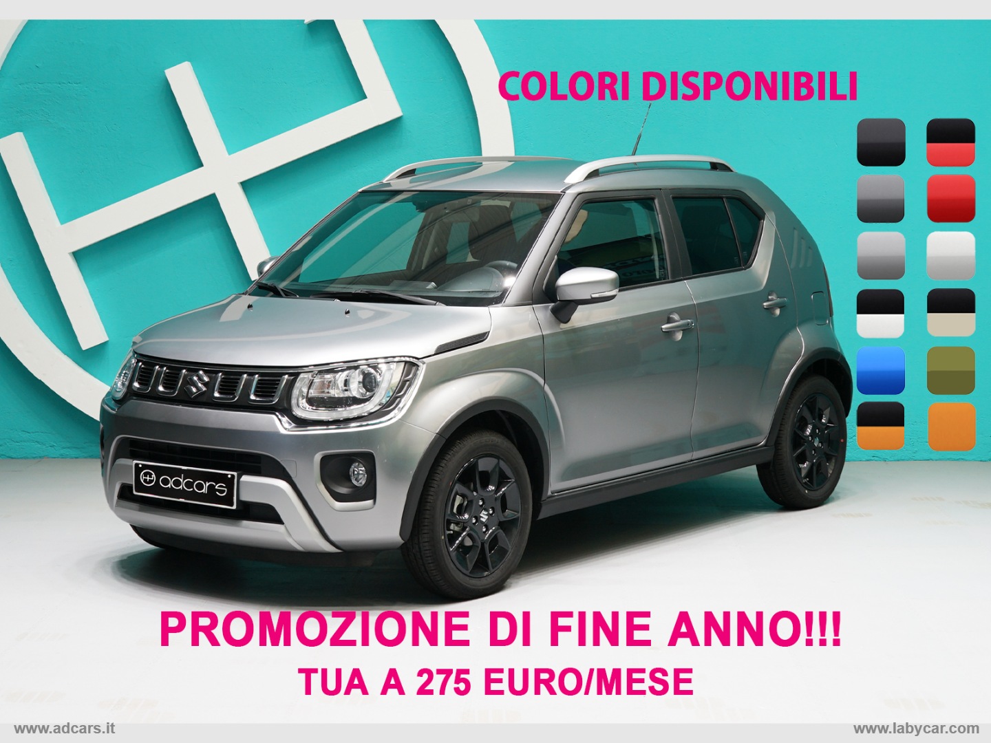 SUZUKI Ignis 1.2 Hybrid Top SIAMO SUZUKI POINT! PROMO FINE ANNO LEGGI DESCRIZIONE