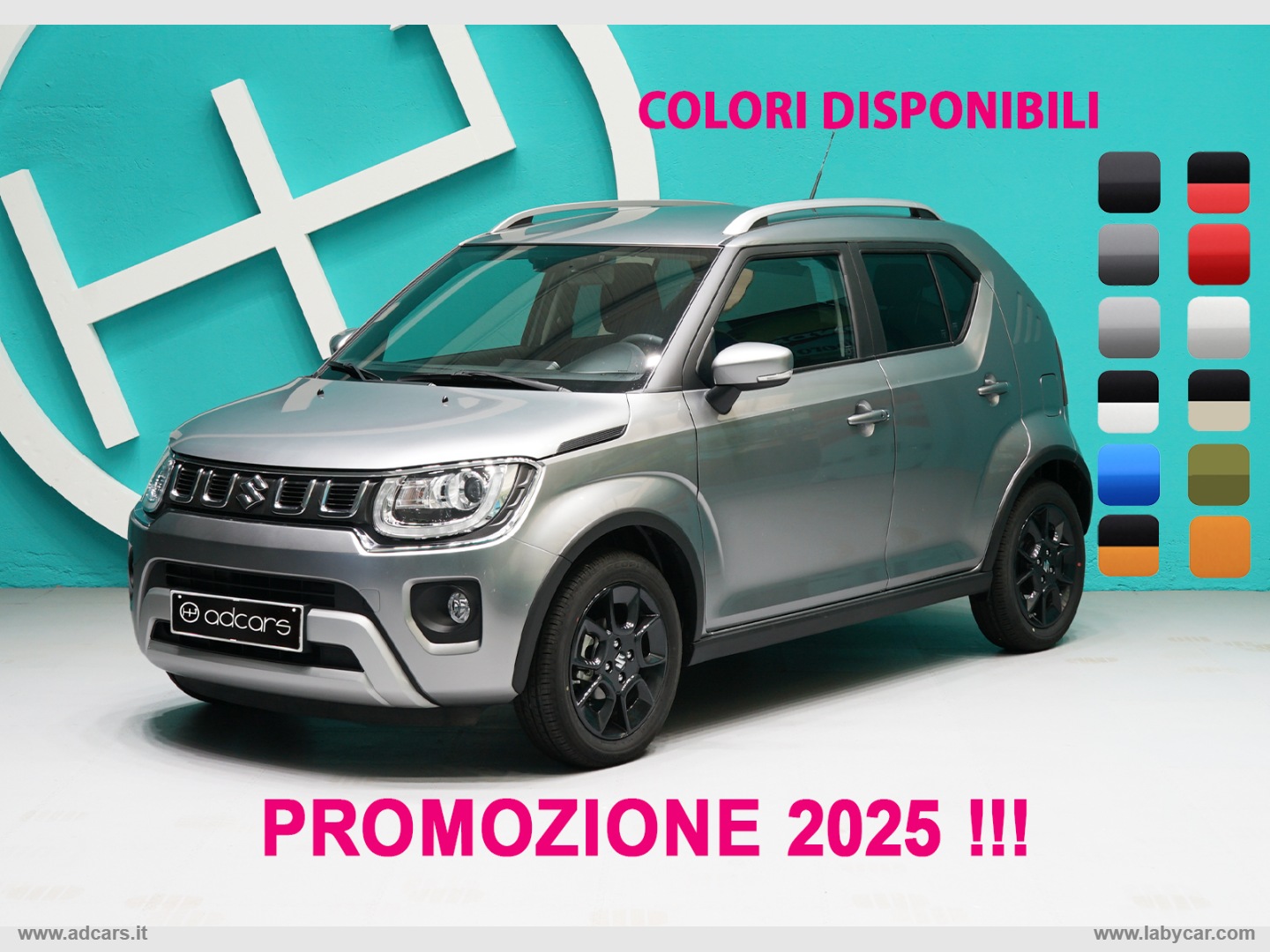 SUZUKI Ignis 1.2 Hybrid Top SIAMO SUZUKI POINT! PREZZO PROMO 2025-LEGGI DESCRIZIONE