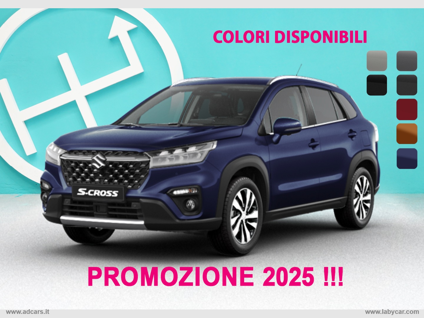 SUZUKI S-Cross 1.4 Hybrid 2WD TOP+ SIAMO SUZUKI POINT! PREZZO PROMO 2025-LEGGI DESCRIZIONE