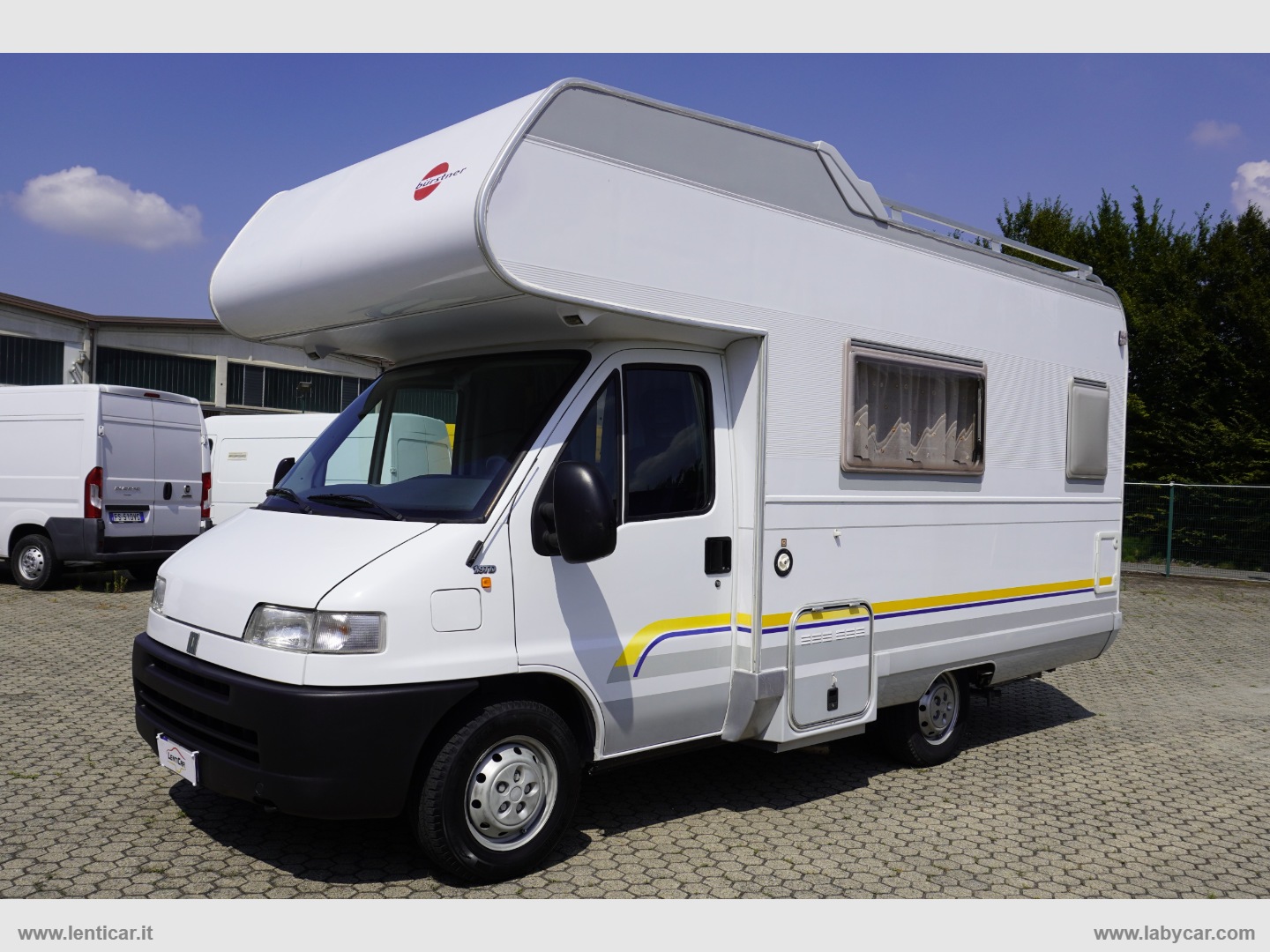 FIAT Ducato 10 1.9 Camper Mansardato Burstner 