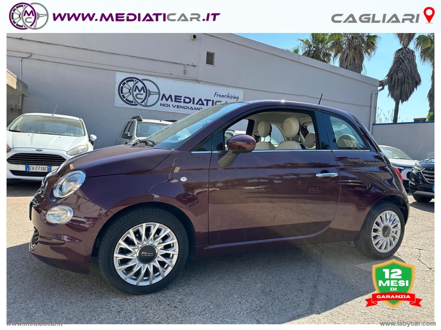 FIAT 500 1.2 Lounge 