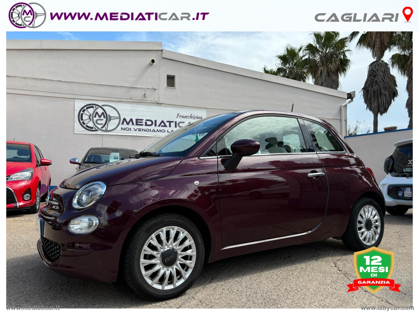 FIAT 500 1.2 Lounge 