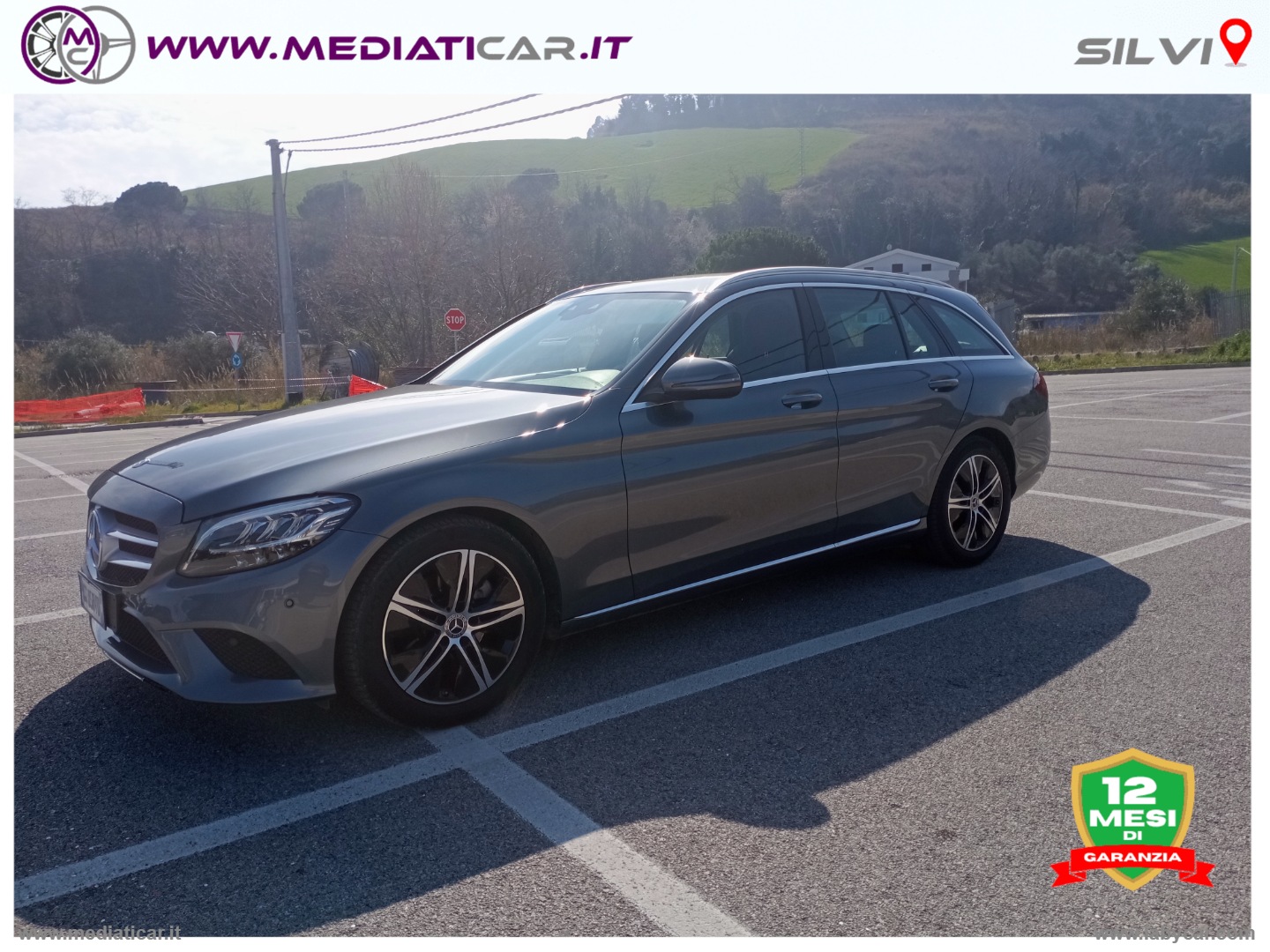 MERCEDES-BENZ C 220 d S.W. Auto Sport Plus GARANZIA MERCEDES