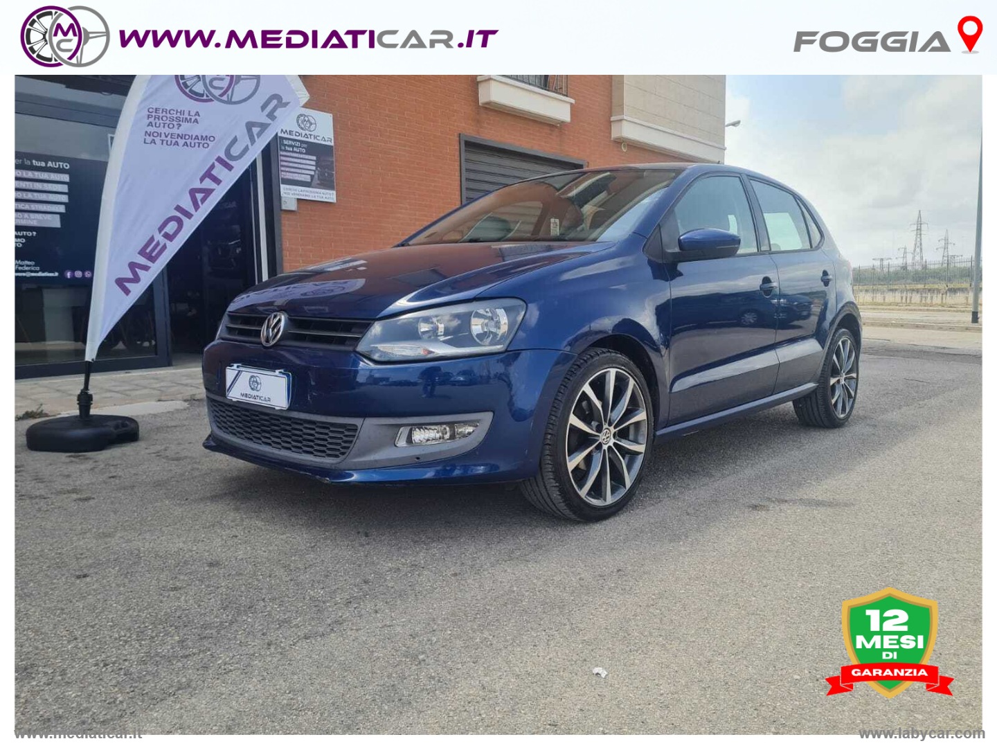 VOLKSWAGEN Polo 1.2 70 CV 5p. Comfortline 