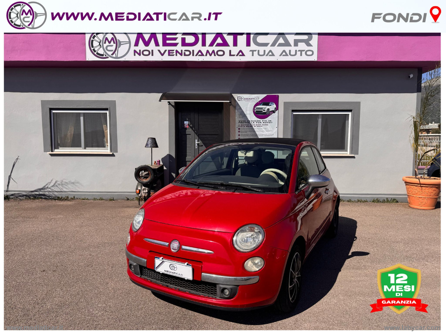 FIAT 500 C 1.2 Lounge 